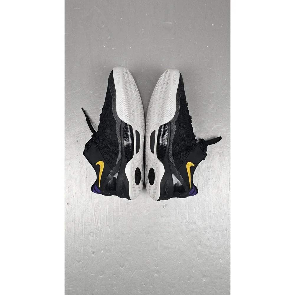 Nike Kobe 8 GS Lakers Away Basketball Shoes GS 7Y Womens 8.5 Black FN0266-002‎